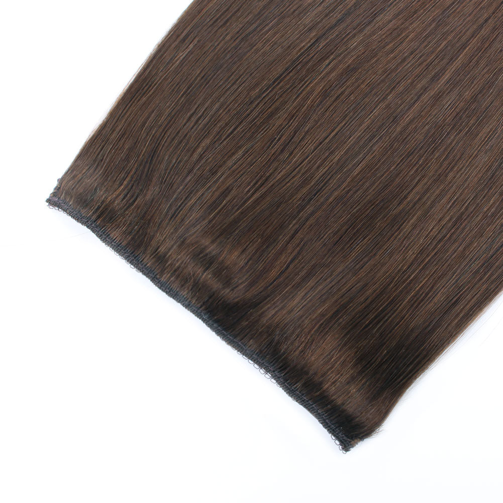 Clip In Hair Extensions For Fine Hair Chocolate Brown 4#