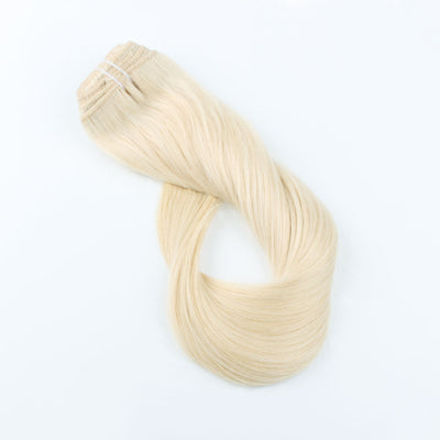Clip In Hair Extensions For Fine Hair Ash Blonde 60#