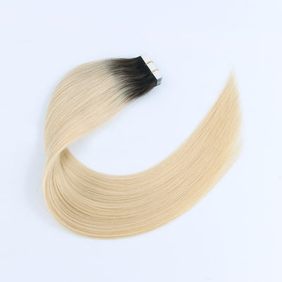 Adorable Star Tape In Hair Extensions Rooted Color 2/60#