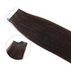 Elegant Star Tape In Hair Extensions Walnut Brown 3#