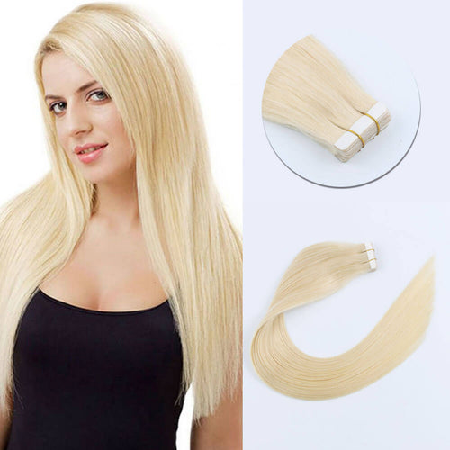 Elegant Star Tape In Hair Extensions Beach Blonde 613#